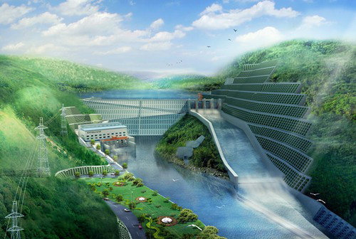 潍坊老挝南塔河1号水电站项目